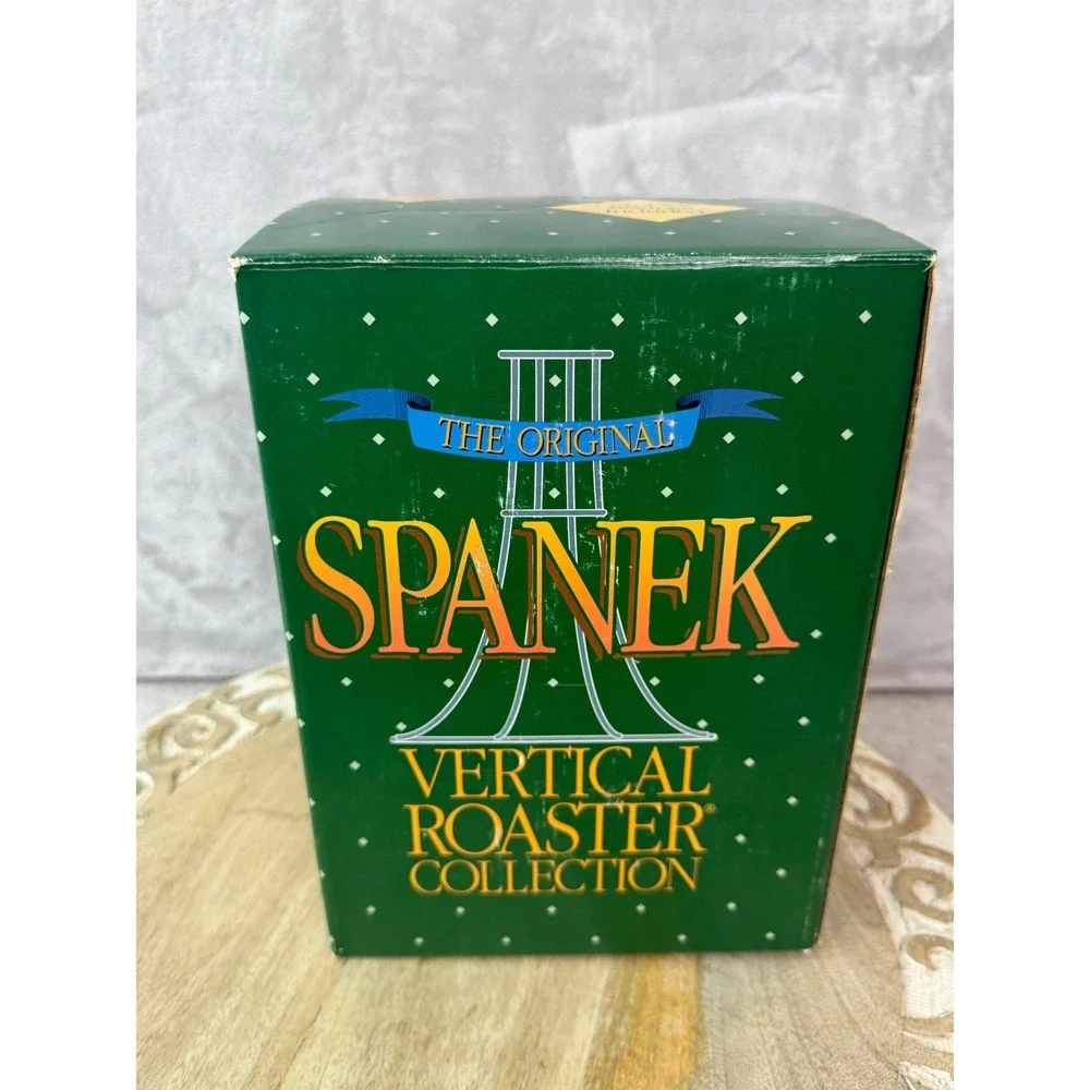 Spanek Vertical Roaster Collection Poultry Turkey Chicken‎ Game Hen Set with Box